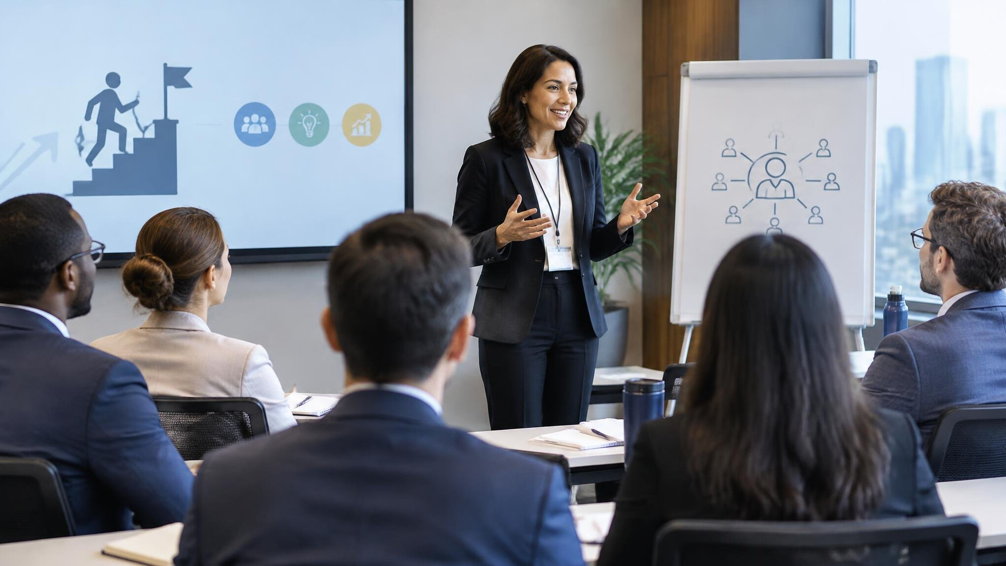 executive in leadership training