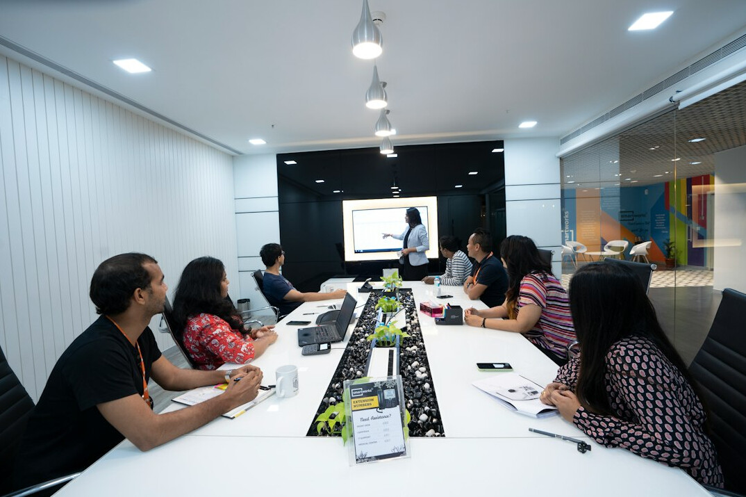 leadership training session