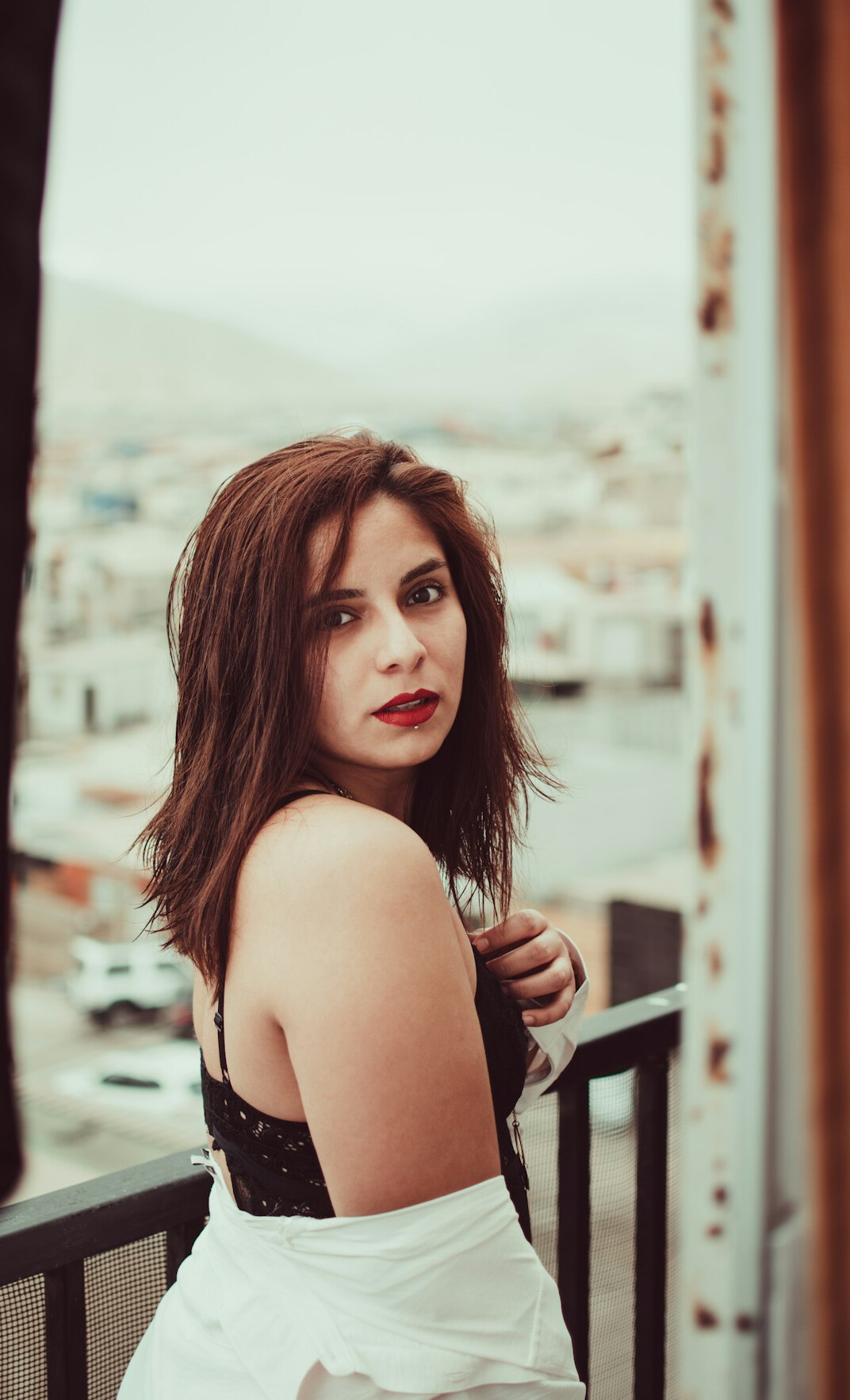 Portrait of a smiling businesswoman